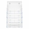 Deflecto Docuholder, 4 Tiers, Clear 77441